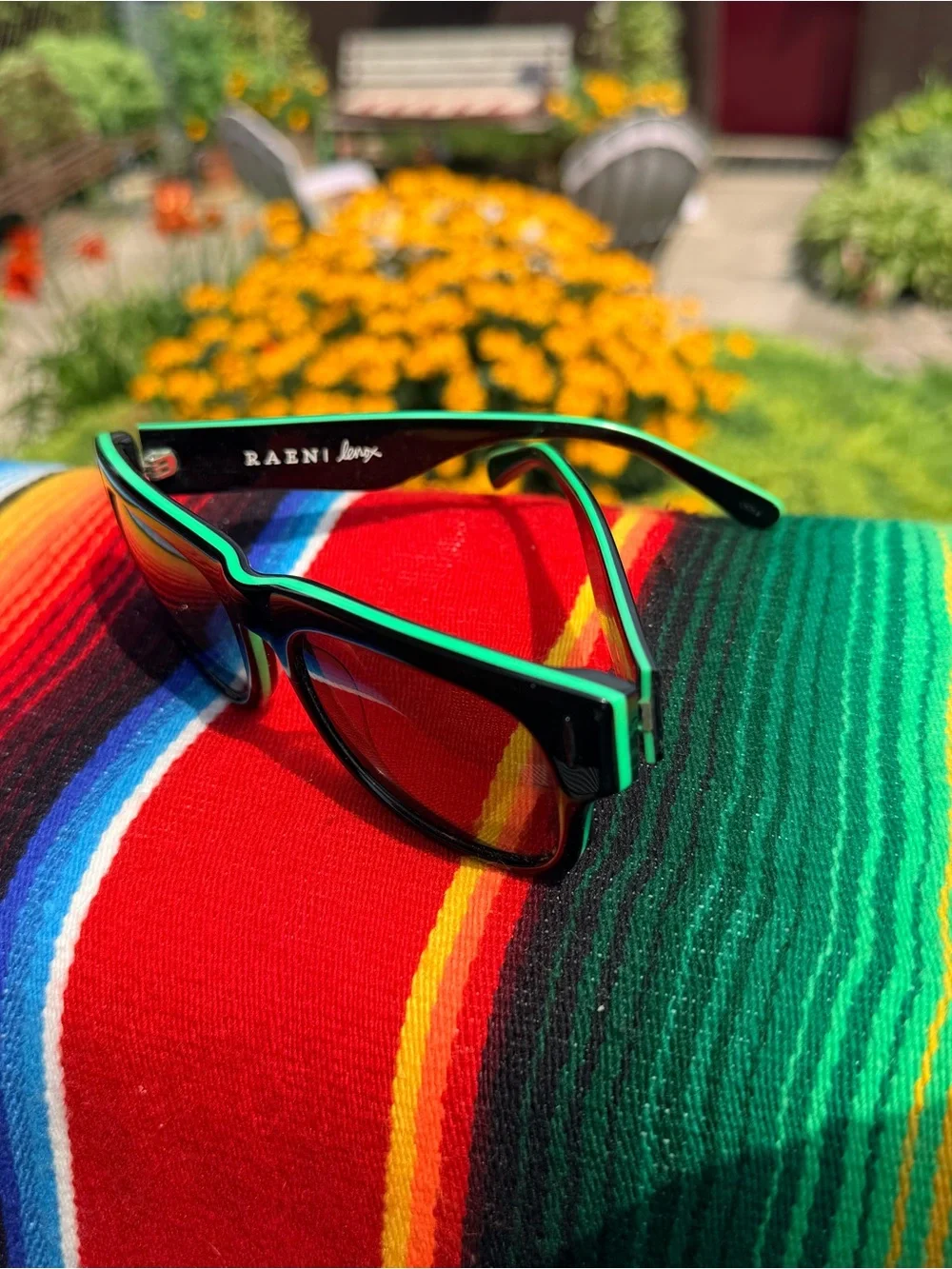 RAEN Optics x Captain Fin LENOX Sunglasses 2014 Vintage Collab clean !